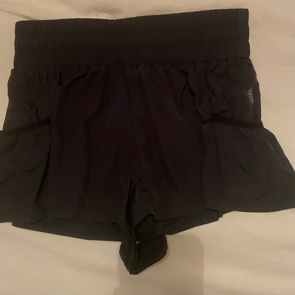 Free People Get Your Flirt On Shorts - Black